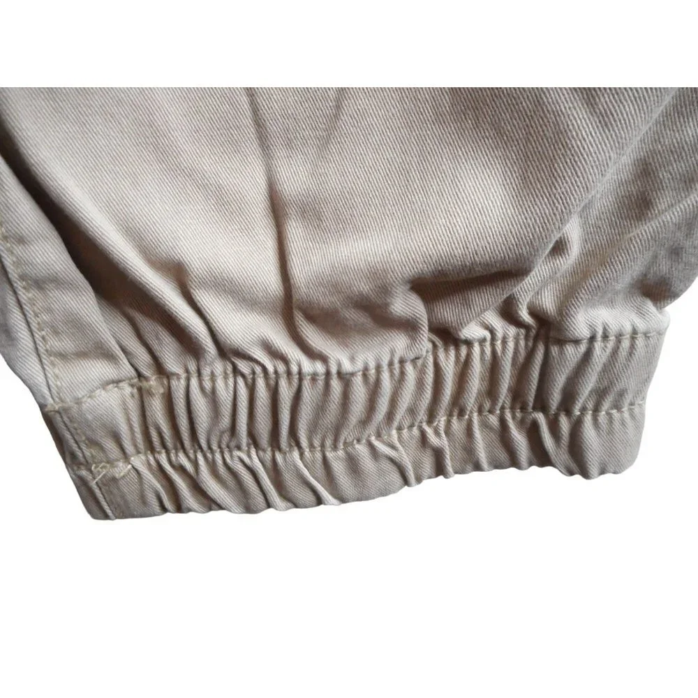 NWT American Rag Jogger Pant XL tan elastic waist leg 100% cotton pants - Picture 2 of 7